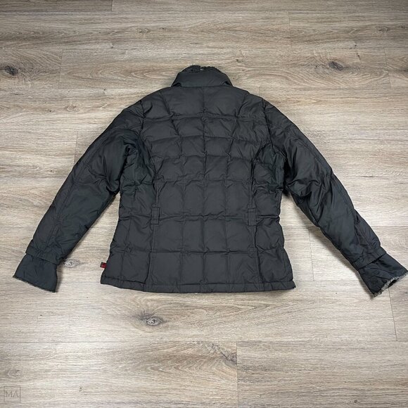 Woolrich Women's Duck Down Jacket/Coat Quilted Winter Size L Black - Picture 13 of 13